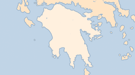 Kart Peloponnes